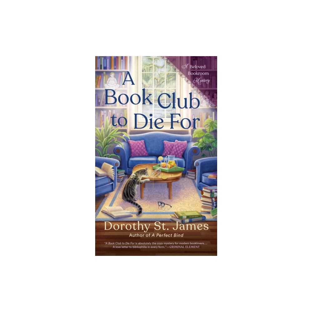 Produktbild för A Book Club to Die For (häftad, eng)
