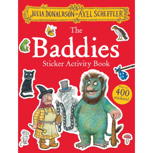 Scholastic The Baddies Sticker Activity Book (häftad, eng)