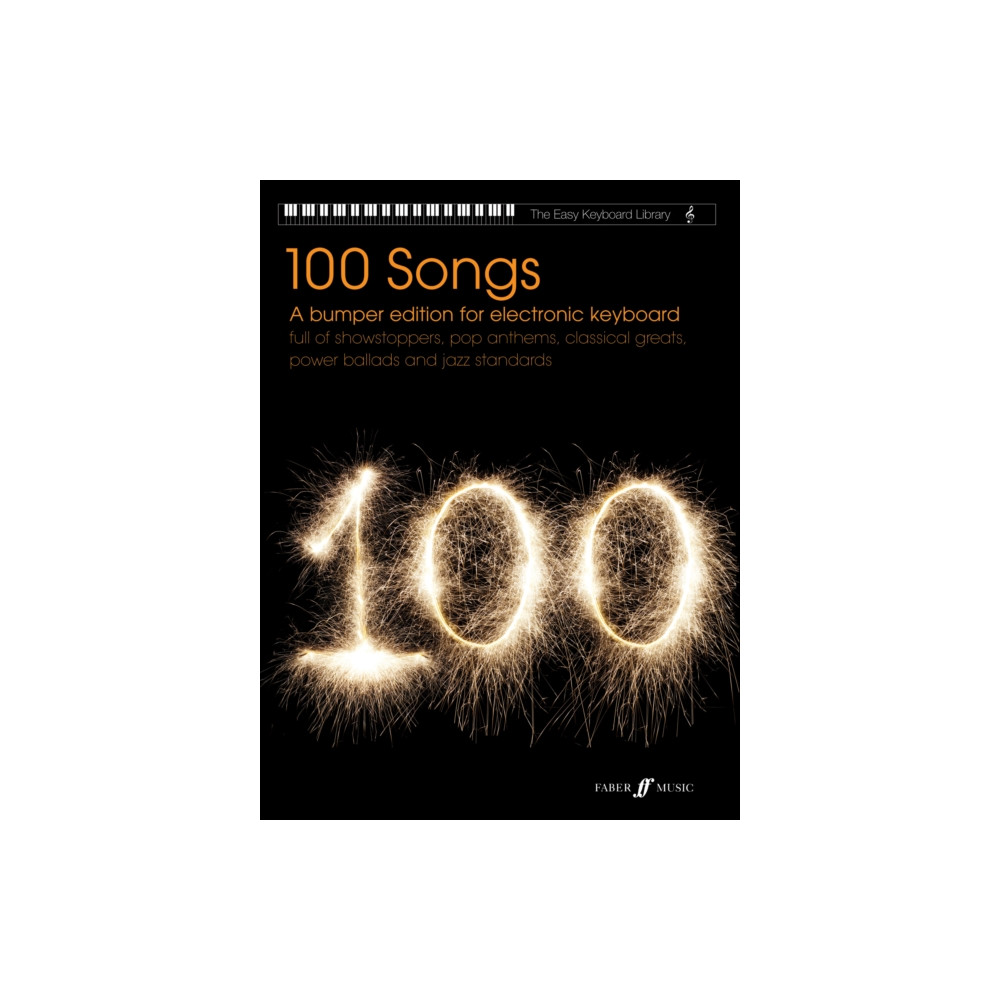 Produktbild för Easy Keyboard Library:100 Songs (häftad, eng)