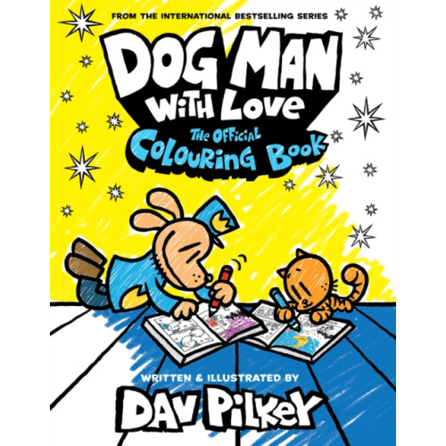 Scholastic Dog Man With Love: The Official Colouring Book (häftad, eng)