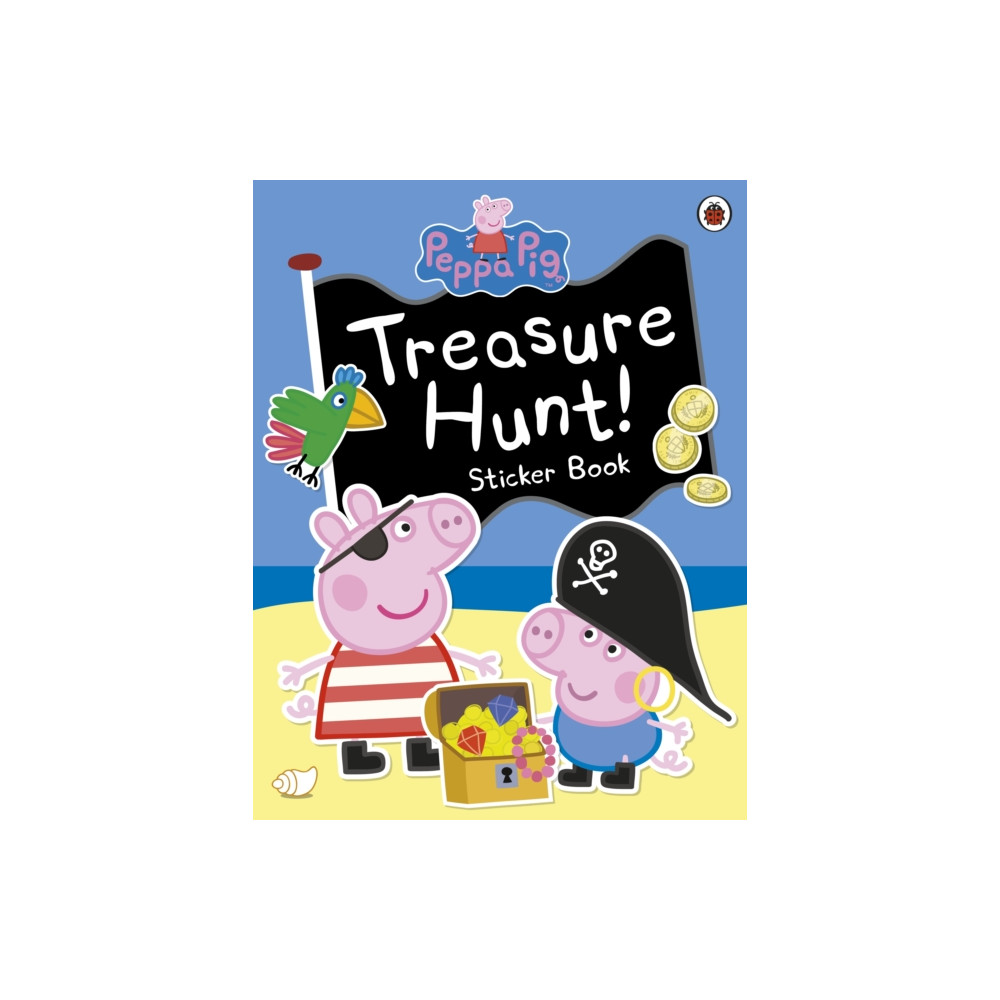 Produktbild för Peppa Pig: Treasure Hunt! Sticker Book (häftad, eng)