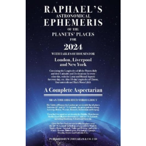 W foulsham & co ltd Raphael's Ephemeris 2024 (häftad, eng)