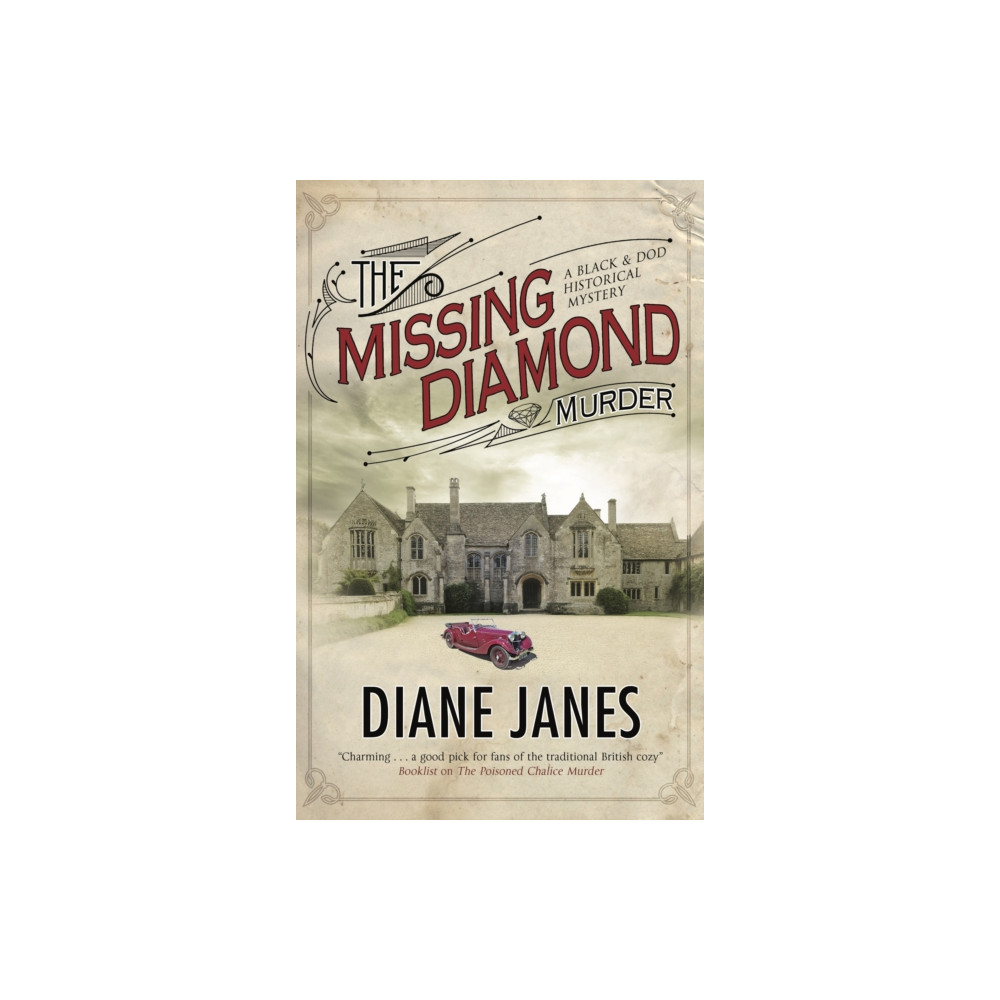 Produktbild för The Missing Diamond Murder (inbunden, eng)