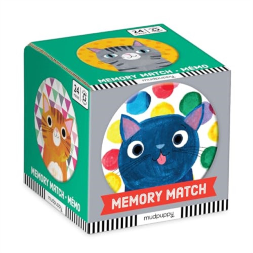 Galison Cat's Meow Mini Memory Match Game