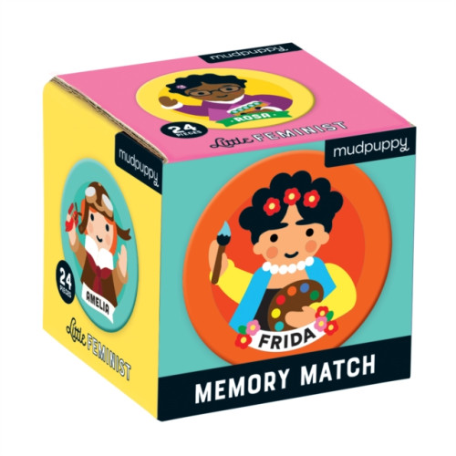 Galison Little Feminist Mini Memory Match Game