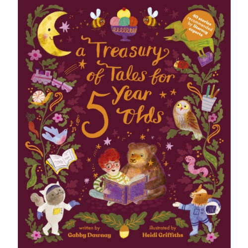 Quarto Publishing Plc A Treasury of Tales for Five-Year-Olds (inbunden, eng)