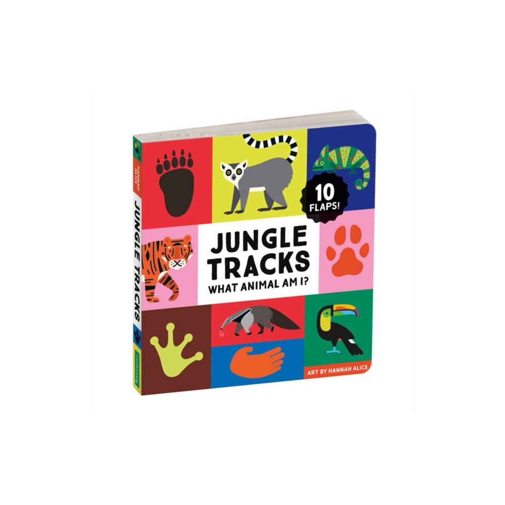 Produktbild för Jungle Tracks Lift-the-Flap Board Book (bok, board book, eng)