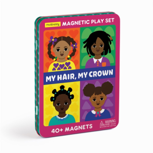 Galison My Hair, My Crown Magnetic Play Set