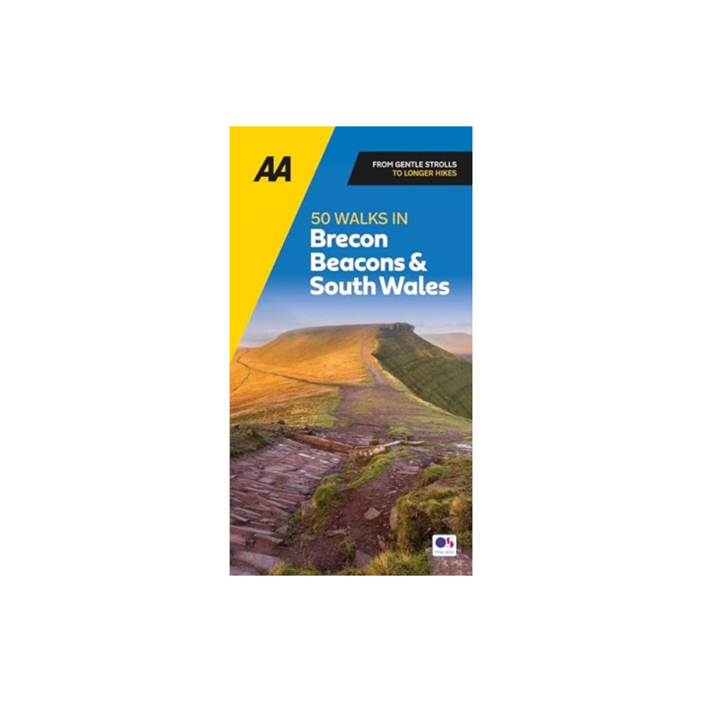 Produktbild för AA 50 Walks in Brecon Beacons & South Wales (häftad, eng)