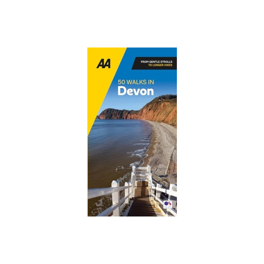 Produktbild för AA 50 Walks in Devon (häftad, eng)