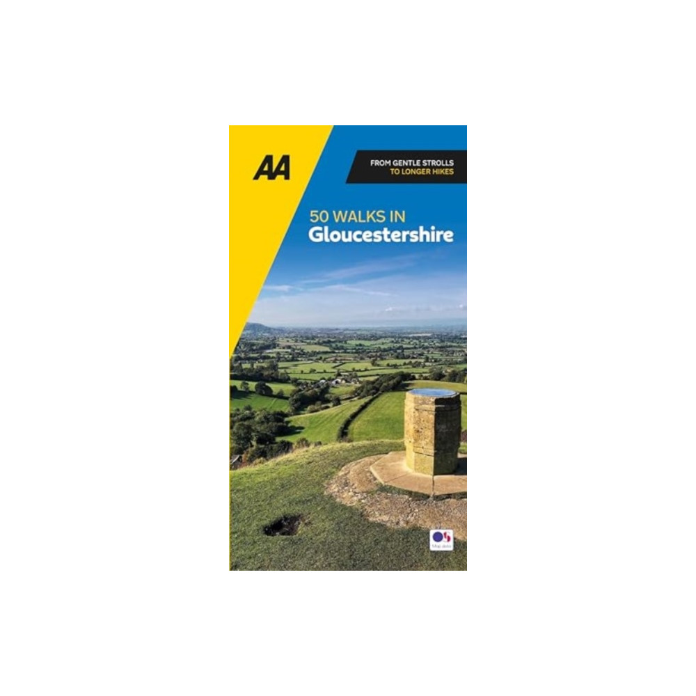 Produktbild för AA 50 Walks in Gloucestershire (häftad, eng)