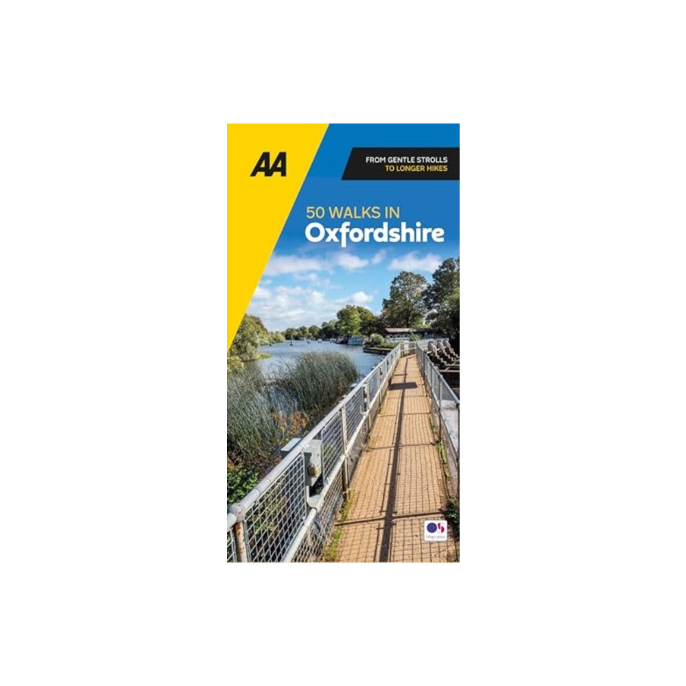 Produktbild för AA 50 Walks in Oxfordshire (häftad, eng)
