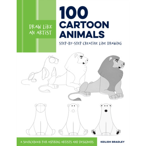 Quarto Publishing Group USA Inc Draw Like an Artist: 100 Cartoon Animals (häftad, eng)