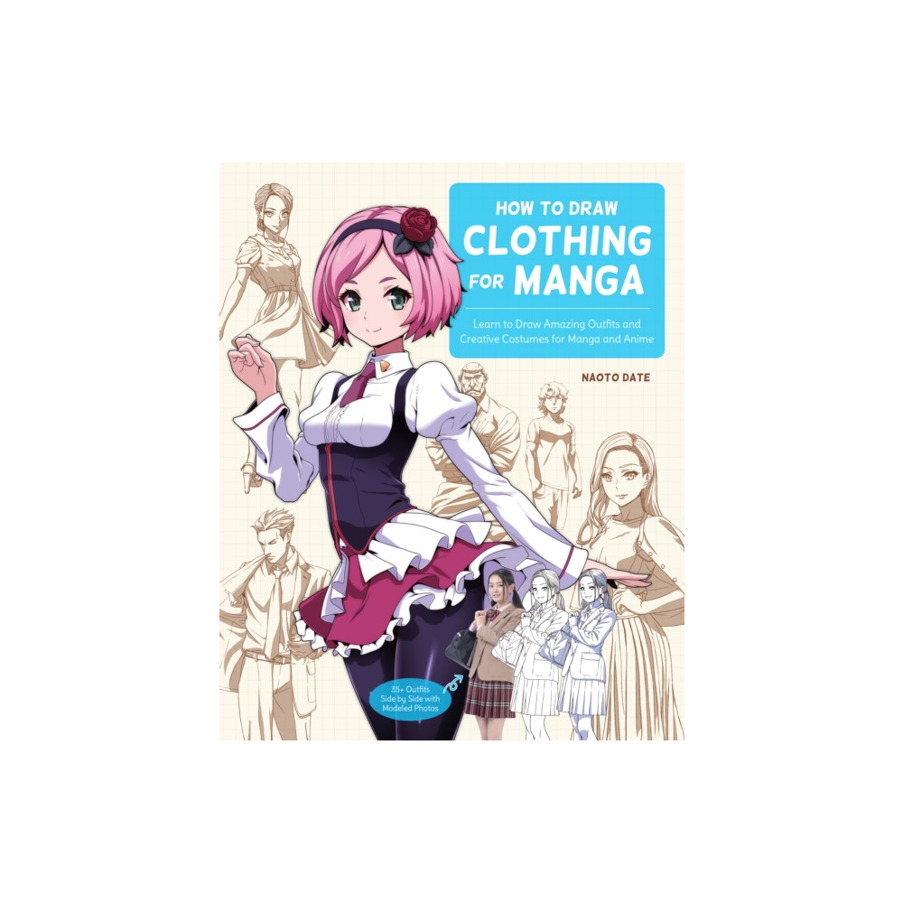 Produktbild för How to Draw Clothing for Manga (häftad, eng)