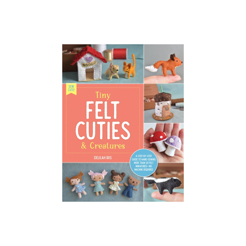 Produktbild för Tiny Felt Cuties & Creatures (häftad, eng)