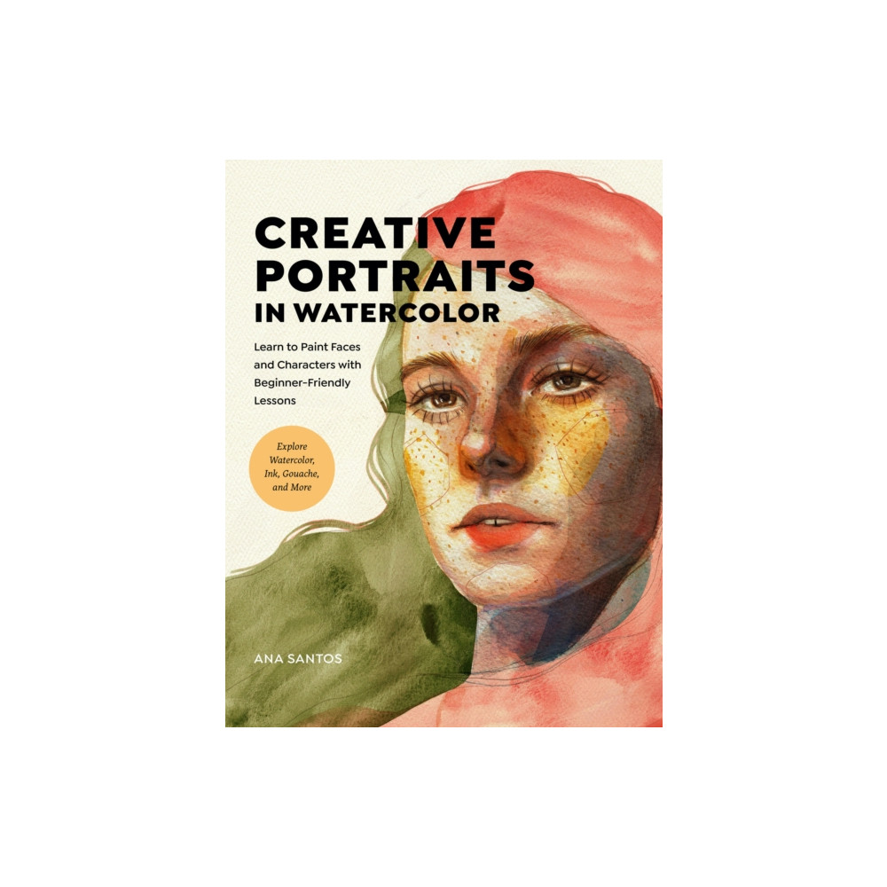 Produktbild för Creative Portraits in Watercolor (häftad, eng)
