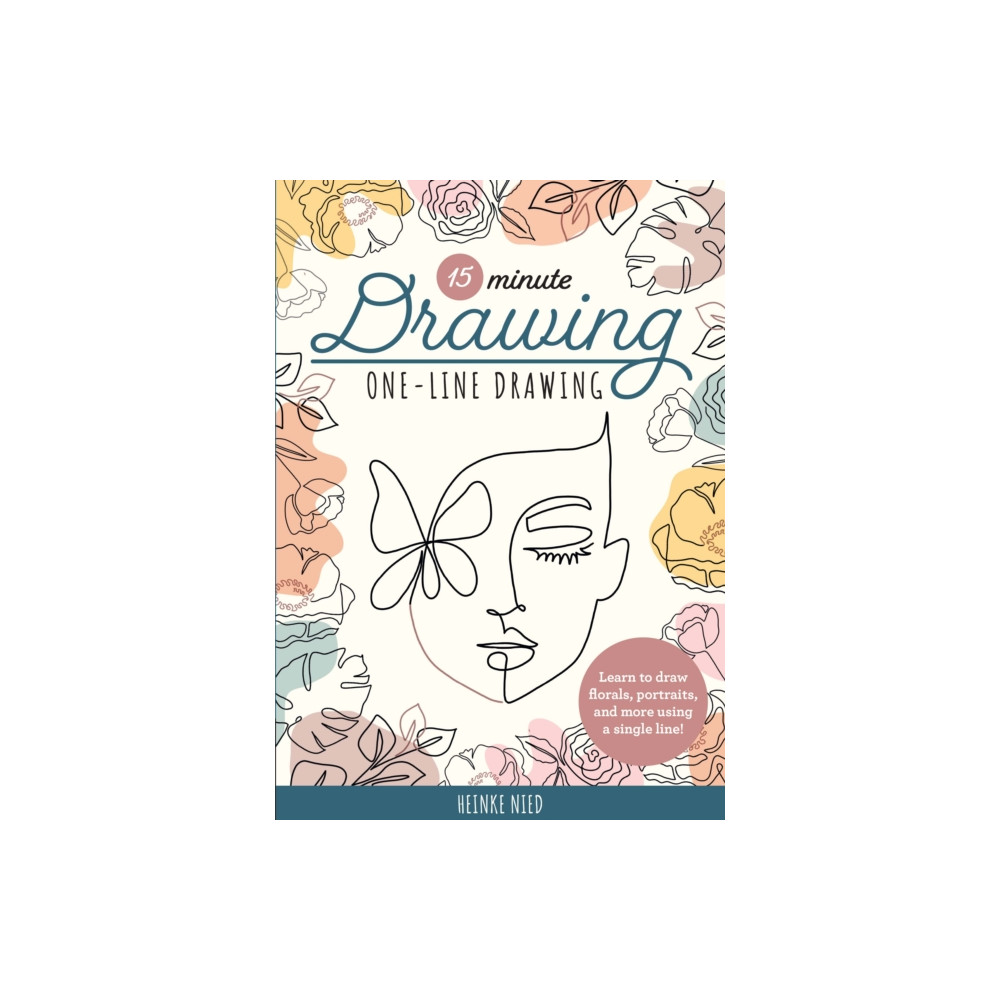 Produktbild för 15-Minute Drawing: One-Line Drawing (häftad, eng)