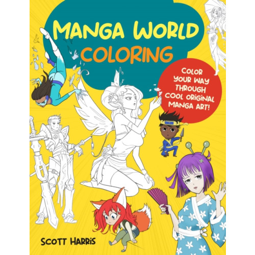 Quarto Publishing Group USA Inc Manga World Coloring (häftad, eng)