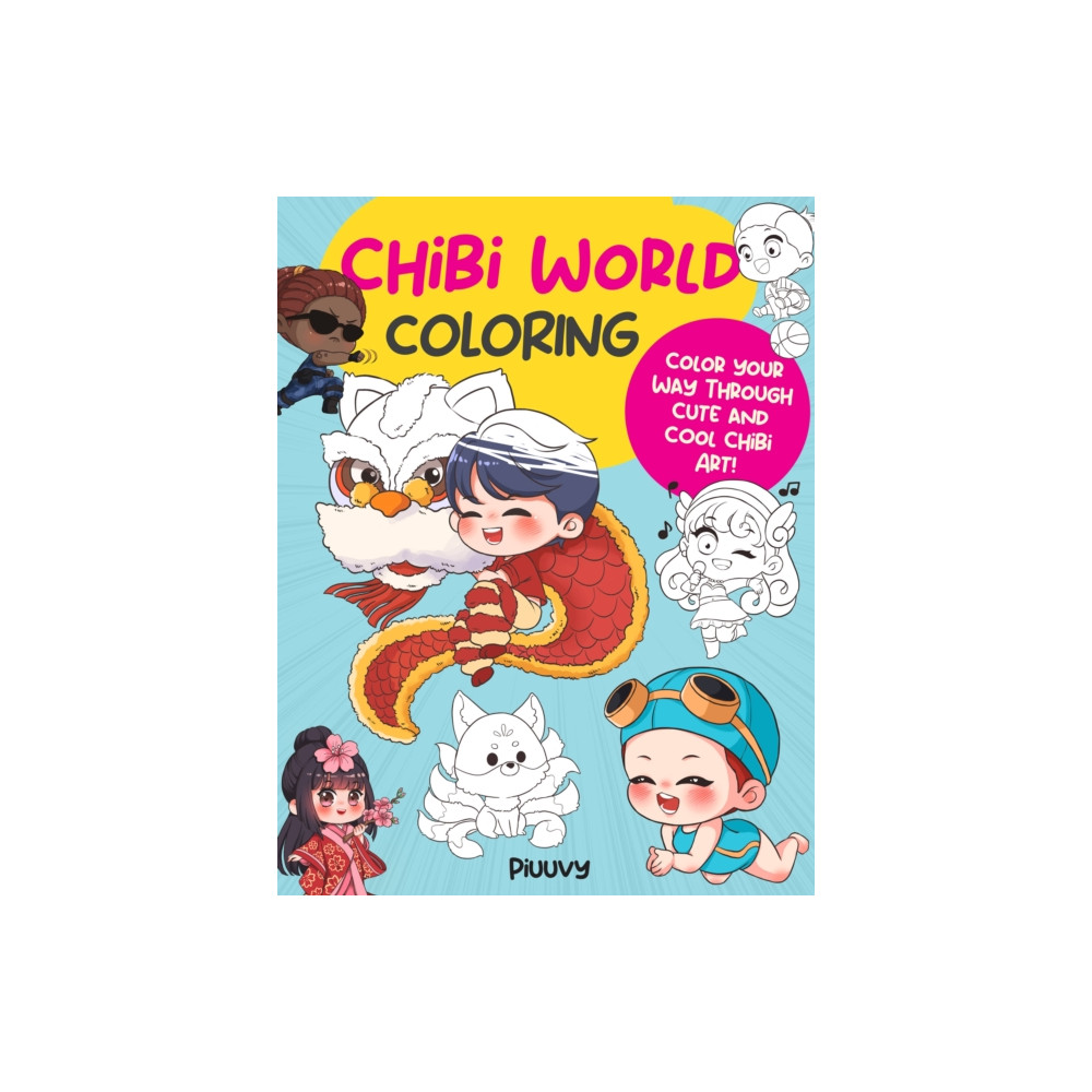 Produktbild för Chibi World Coloring (häftad, eng)