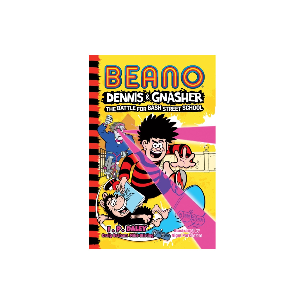 Produktbild för Beano Dennis & Gnasher: Battle for Bash Street School (häftad, eng)