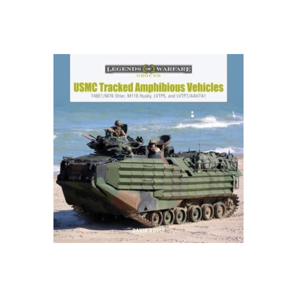 Produktbild för USMC Tracked Amphibious Vehicles (inbunden, eng)