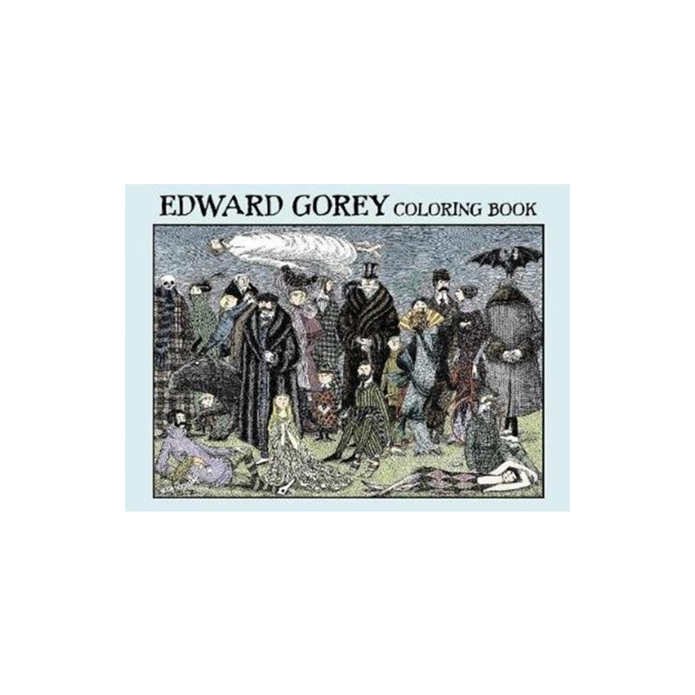 Produktbild för Edward Gorey Coloring Book (häftad, eng)