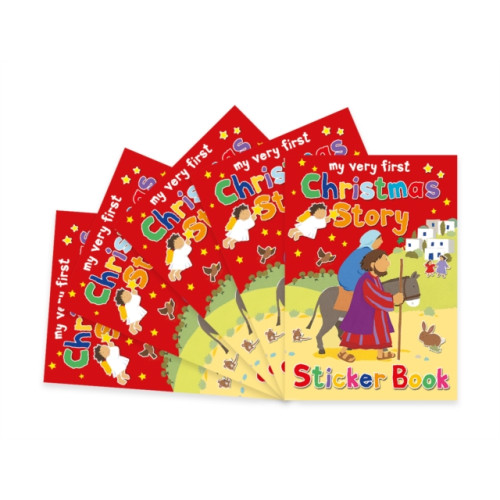 Spck publishing Christmas Story Sticker Book (häftad, eng)