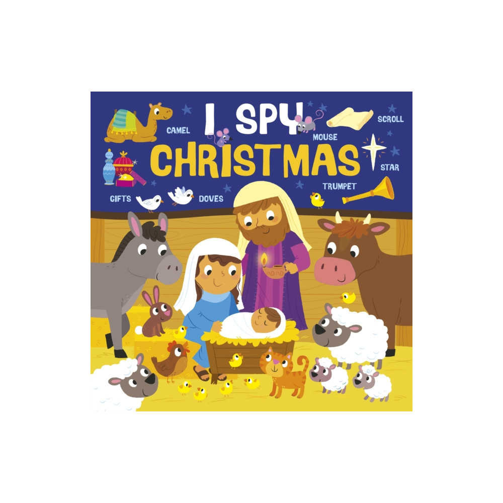 Produktbild för I Spy Christmas (inbunden, eng)