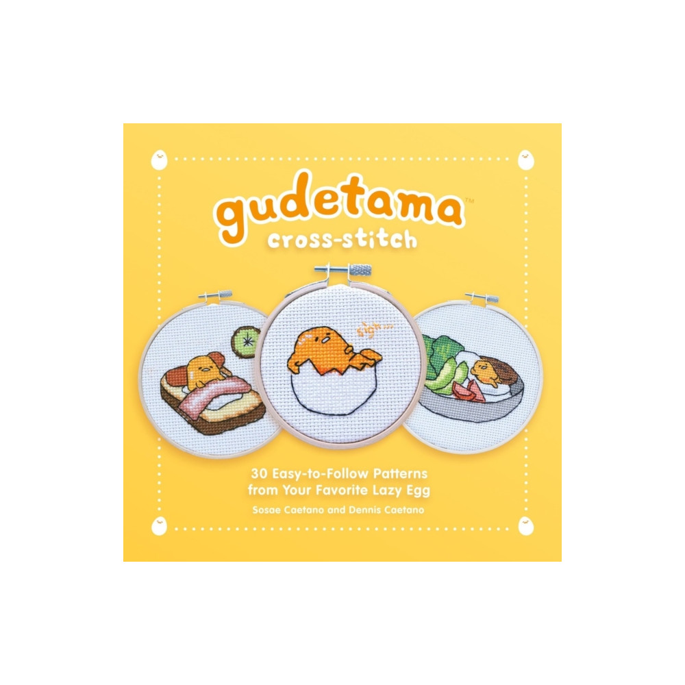 Produktbild för Gudetama Cross-Stitch (inbunden, eng)