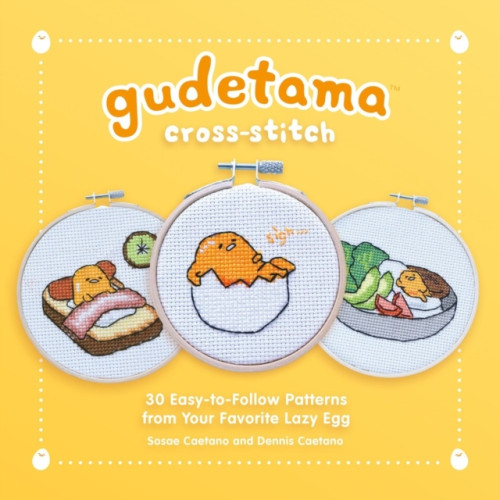 Running Press,U.S. Gudetama Cross-Stitch (inbunden, eng)