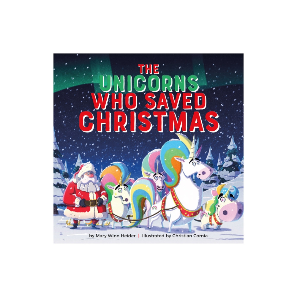 Produktbild för The Unicorns Who Saved Christmas (inbunden, eng)