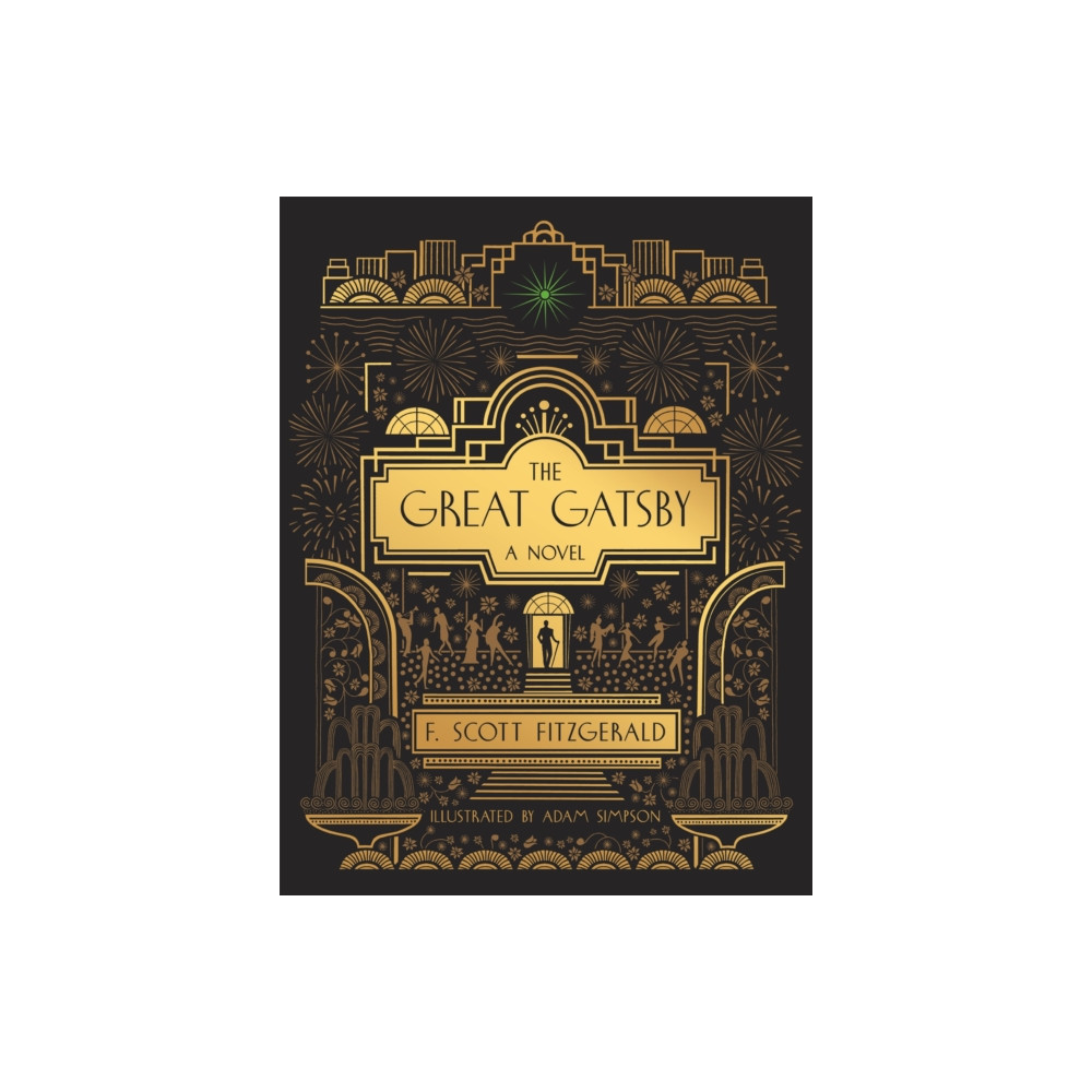 Produktbild för The Great Gatsby: A Novel (inbunden, eng)