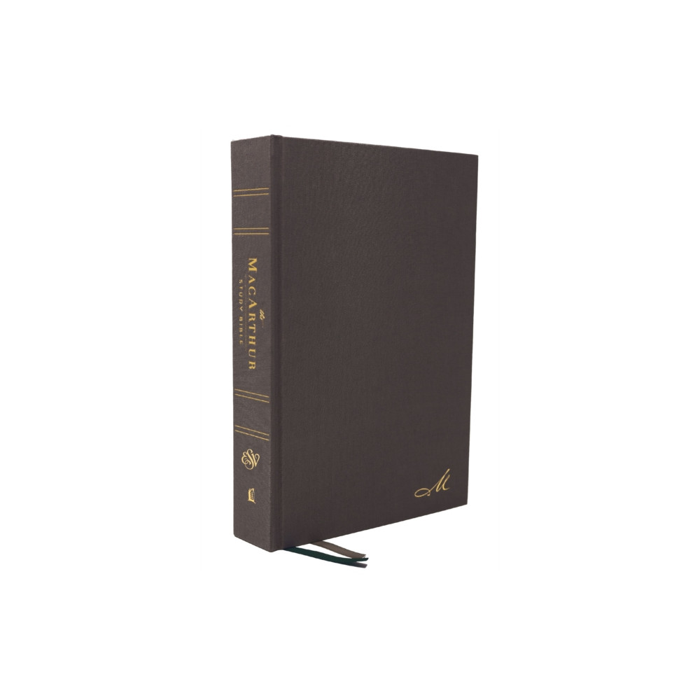 Produktbild för ESV, MacArthur Study Bible, Hardcover (inbunden, eng)