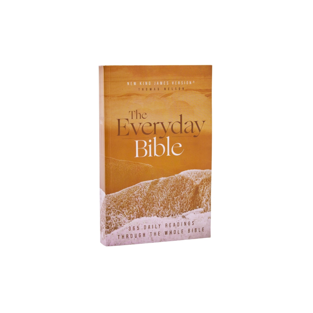 Produktbild för NKJV, The Everyday Bible, Paperback, Red Letter, Comfort Print (häftad, eng)