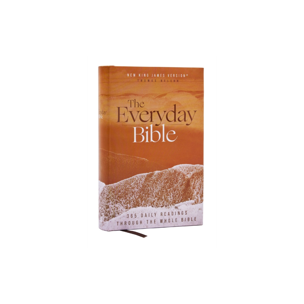 Produktbild för NKJV, The Everyday Bible, Hardcover, Red Letter, Comfort Print (inbunden, eng)