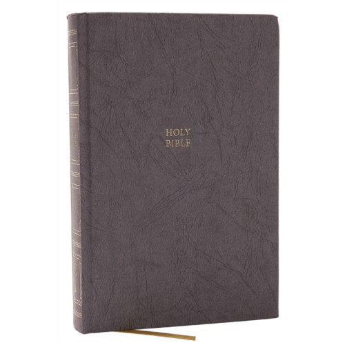 Thomas nelson publishers KJV Holy Bible: Paragraph-style Large Print Thinline with 43,000 Cross References, Gray Hardcover, Red Letter, Comfort Print: King James Version (inbunden, eng)