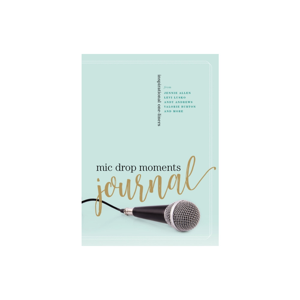 Produktbild för Mic Drop Moments Journal (häftad, eng)