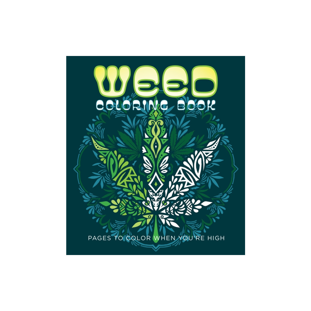 Produktbild för Weed Coloring Book (häftad, eng)