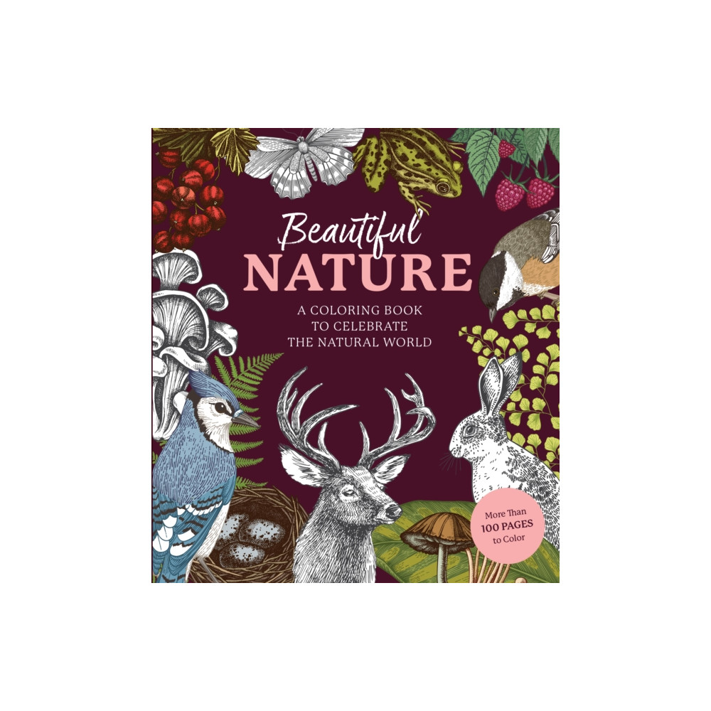 Produktbild för Beautiful Nature Coloring Book (häftad, eng)