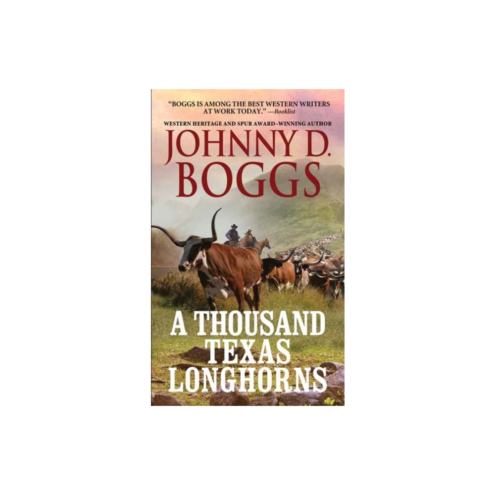 Produktbild för A Thousand Texas Longhorns (häftad, eng)