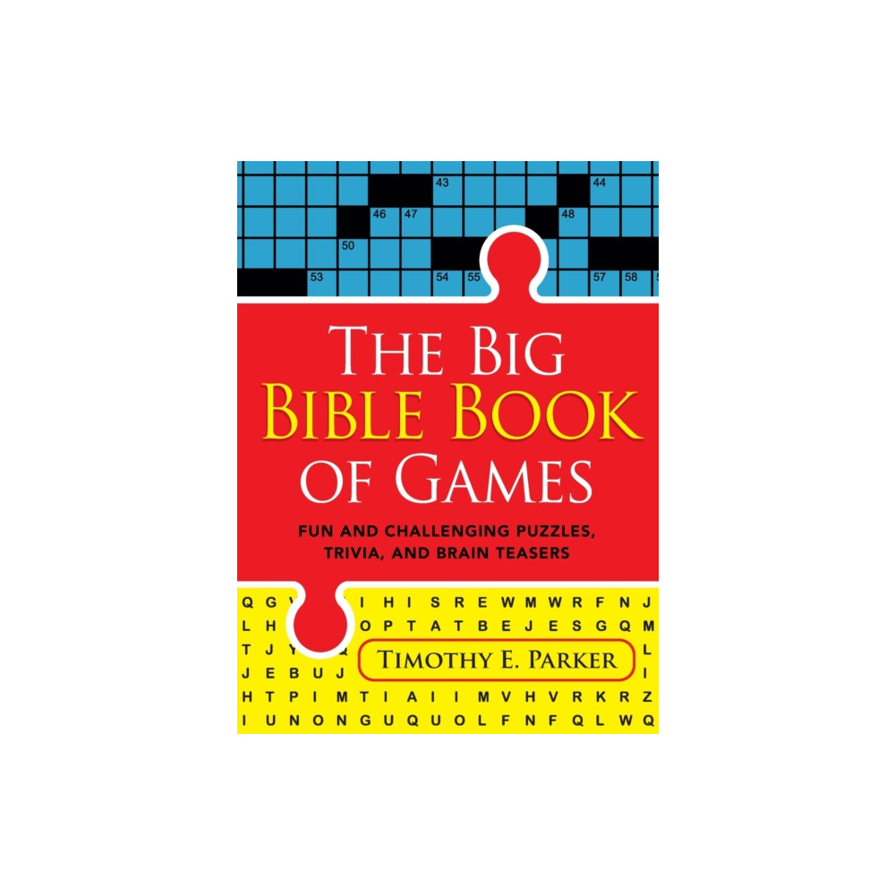 Produktbild för The Big Bible Book of Games – Fun and Challenging Puzzles, Trivia, and Brain Teasers (häftad, eng)
