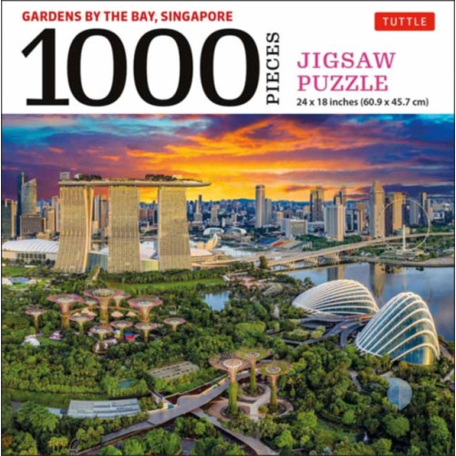 Tuttle Publishing Singapore's Gardens by the Bay - 1000 Piece Jigsaw Puzzle