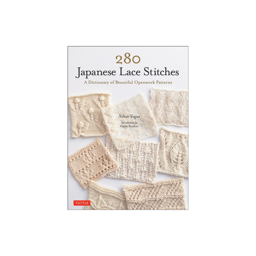 Produktbild för 280 Japanese Lace Stitches (häftad, eng)