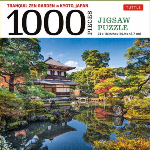 Tuttle Publishing Tranquil Zen Garden in Kyoto Japan- 1000 Piece Jigsaw Puzzle