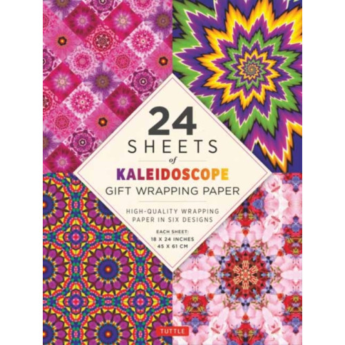 Tuttle Publishing Kaleidoscope Gift Wrapping Paper - 24 sheets (häftad, eng)