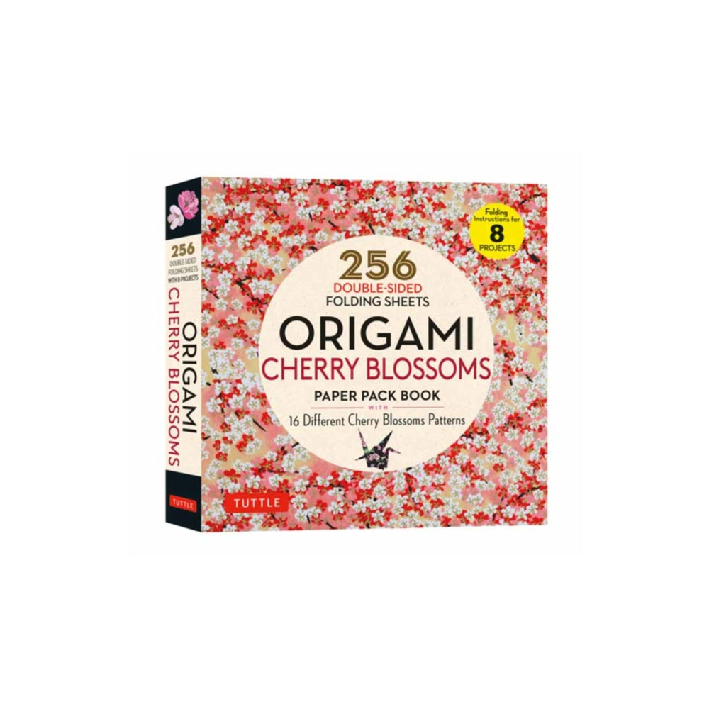 Produktbild för Origami Cherry Blossoms Paper Pack Book (häftad, eng)