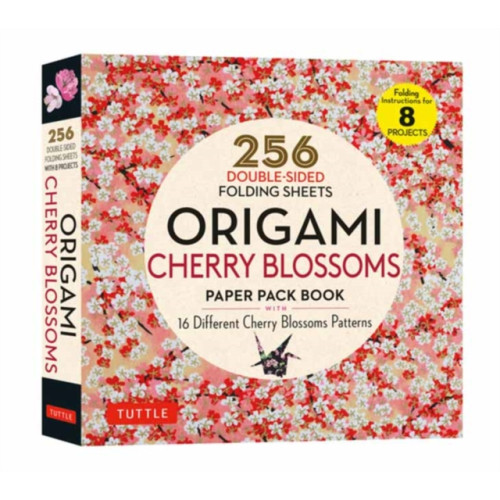 Tuttle Publishing Origami Cherry Blossoms Paper Pack Book (häftad, eng)