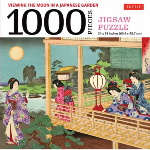 Tuttle Publishing Viewing the Moon Japanese Garden- 1000 Piece Jigsaw Puzzle