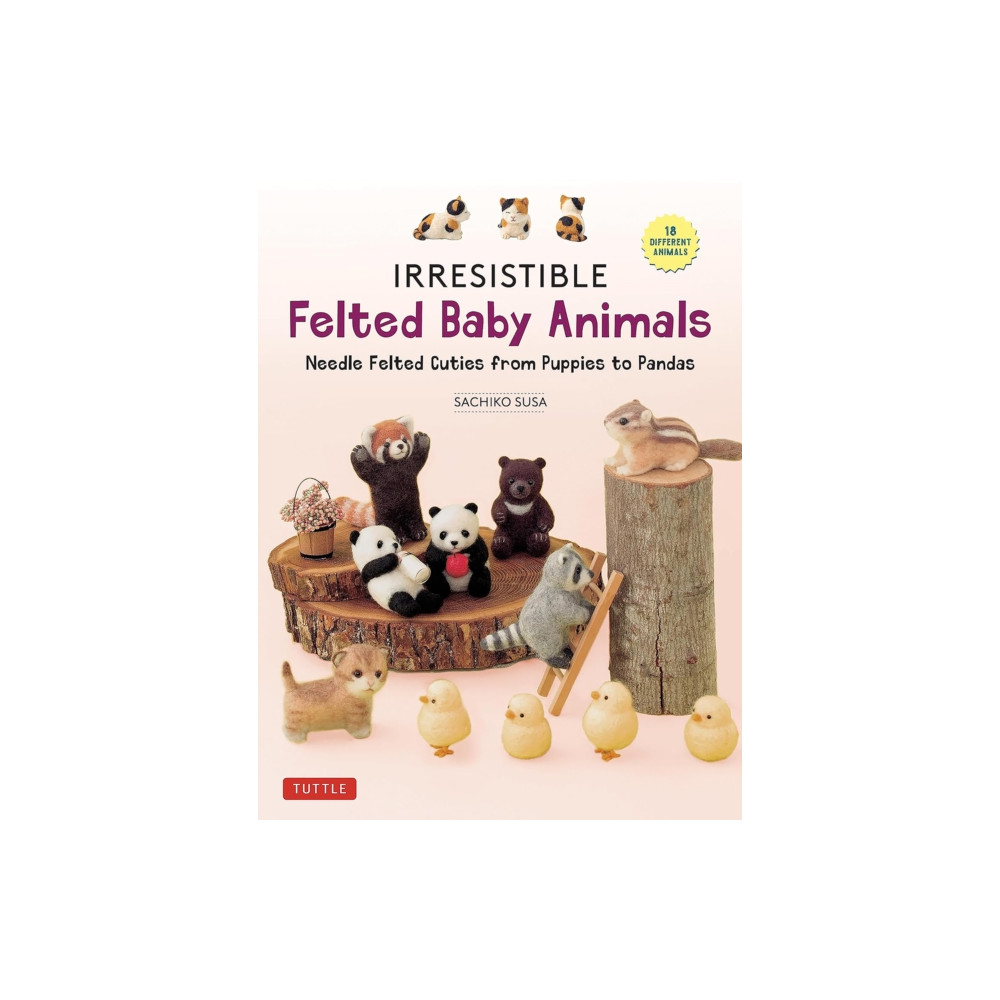 Produktbild för Irresistible Felted Baby Animals (inbunden, eng)