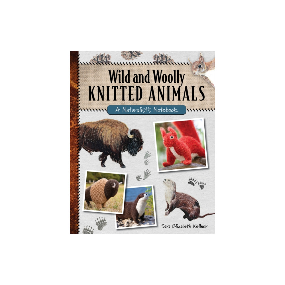 Produktbild för Wild and Woolly Knitted Animals (häftad, eng)